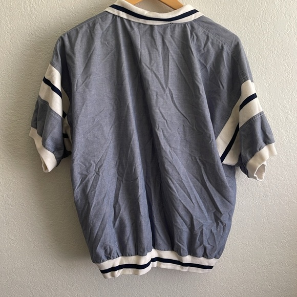 Christian Dior Vintage  Men’s large Slate blue white Polo - Picture 5 of 5